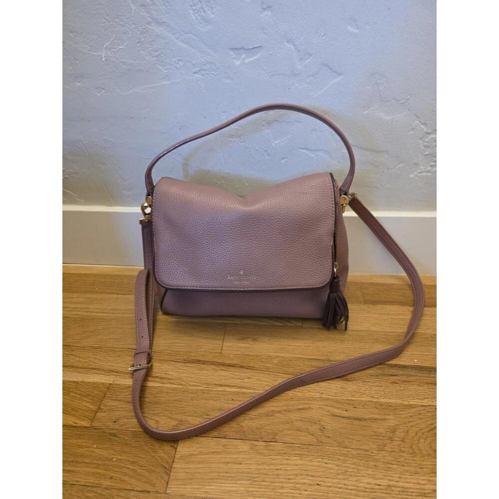 Kate Spade New York Rose Pink Chester Street Miri Leather Shoulder Crossbody Bag